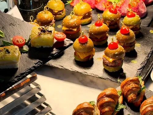 Grazing tables and dessert spreads &mdash; Royal Birthday at Treasure Island Dubai