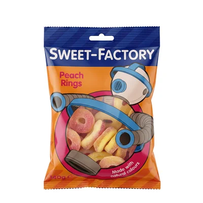 Sweet-Factory Peach Rings at the Treasure Island Boutique